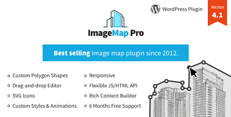 افزونه ایجاد نقشه تصویری در وردپرس Image Map Pro
