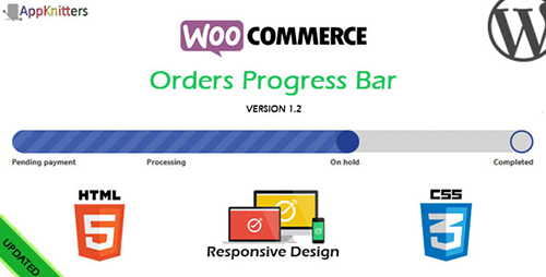 افزونه نوار پیشرفت سفارشات WooCommerce Orders Progress Bar ووکامرس