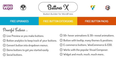 افزونه Buttons X ساخت دکمه در وردپرس